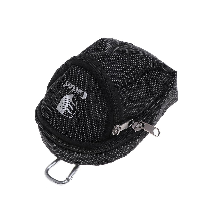 BESPORTBLE Golf Ball Bag Golf Tee Bag Golf Accessories Bag Golf Tee Holder Golf Tee Bag Pouch Golf Ball Holder Storage Organizer Pouch Bag Tees Pouch Bag Lightweight Canvas (Black) - Golf Gift