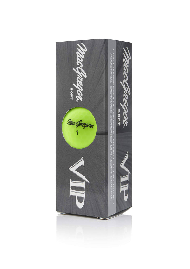 MacGregor VIP Soft Pack Of 12 Golf Balls - Golf Gift