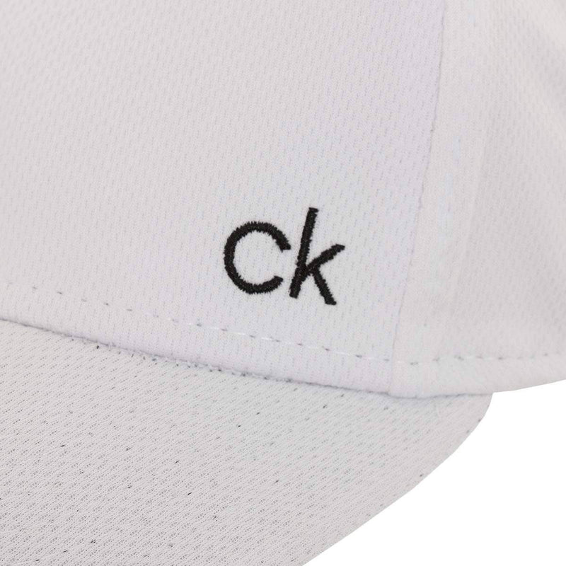 Calvin Klein Golf Airtex Performance Cap - White/Black - OS - Golf Gift