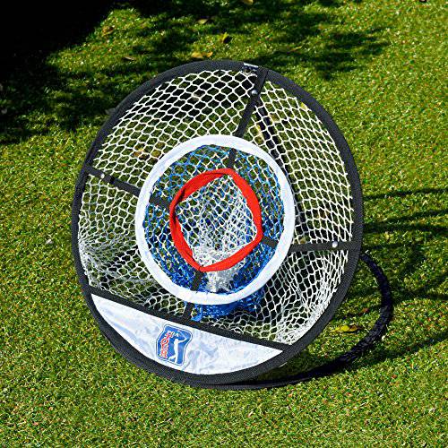 PGA TOUR Perfect Touch Chipping Net - 3 Ring Golf Net for Wedge Practice, Ideal Golf Nets for Garden, Perfect Golf Gifts for Enthusiasts - Golf Gift