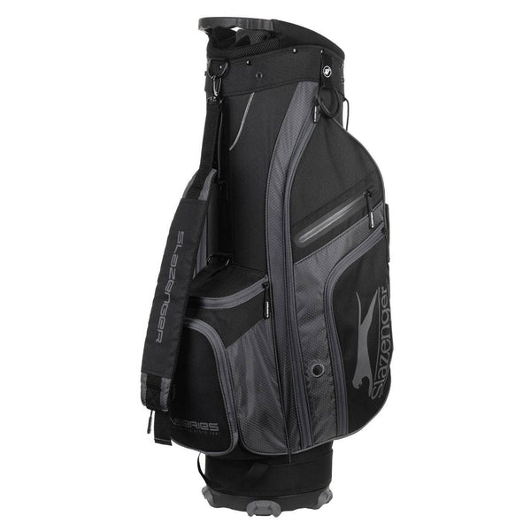 Slazenger Unisex V Series Lite Golf Cart Bag Black/Grey - Golf Gift