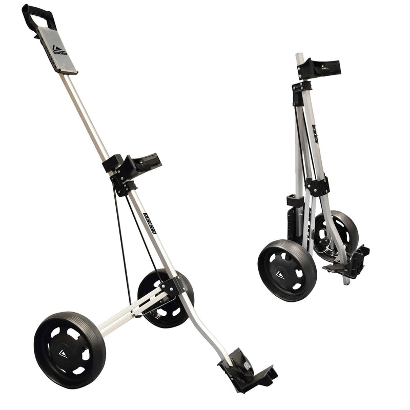 Longridge Alu Lite 2 Wheel Trolley with Scorecard Holder - Golf Gift