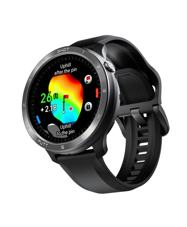 Voice Caddie T11 PRO Golf GPS Watch | Smart Golf Watch with GPS & Golf Swing Analyzer with Course Preview, Wind Direction/Speed | Ideal Golf Gifts for Men & Women - Golf Gift