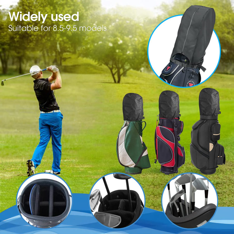 Rilime Golf Bag Rain Cover - Waterproof Golf Bag Cover Golf Bag Rain Cover for Men Women Golf Stand Bags & Carry Cart - Golf Gift