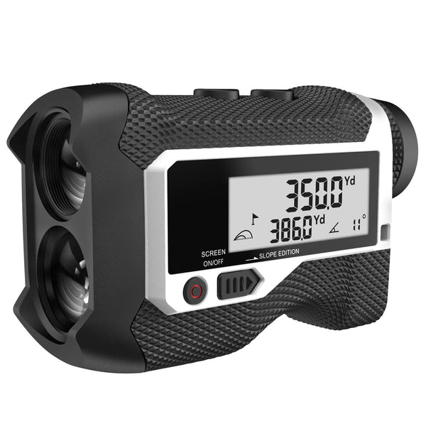 MiLESEEY Golf Range Finder 875 Yds with Slope Switch, Flag Lock & Vibration, Tripod Mount, 2’’LCD Display Screen, ±0.55Yd Accuracy,Tournament Legal Range finder Golf, Continuous Scan - Golf Gift