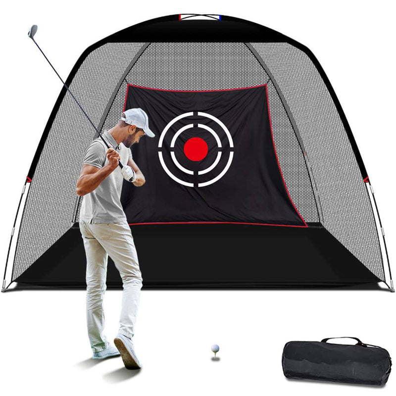 KAIDIDA Golf Practice Hitting Nets for Backyard Driving Indoor Use Heavy Duty Practice Golf Driving Nets for Backyard Premium Portable Golf Impact Nets Cages with Frame for Men Women - Golf Gift