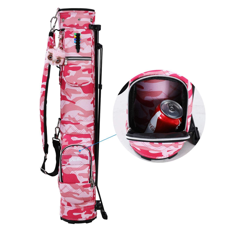 Sunday Golf Bag with Stand, Golf Carry Bag with Travel Shoulder, Lightweight Golf bag for Men Women, Golf Stand Bag - Golf Gift