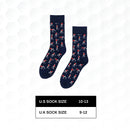 Angry Golfer Novelty Socks – Blue Golf Gift for Men (UK 9–12)