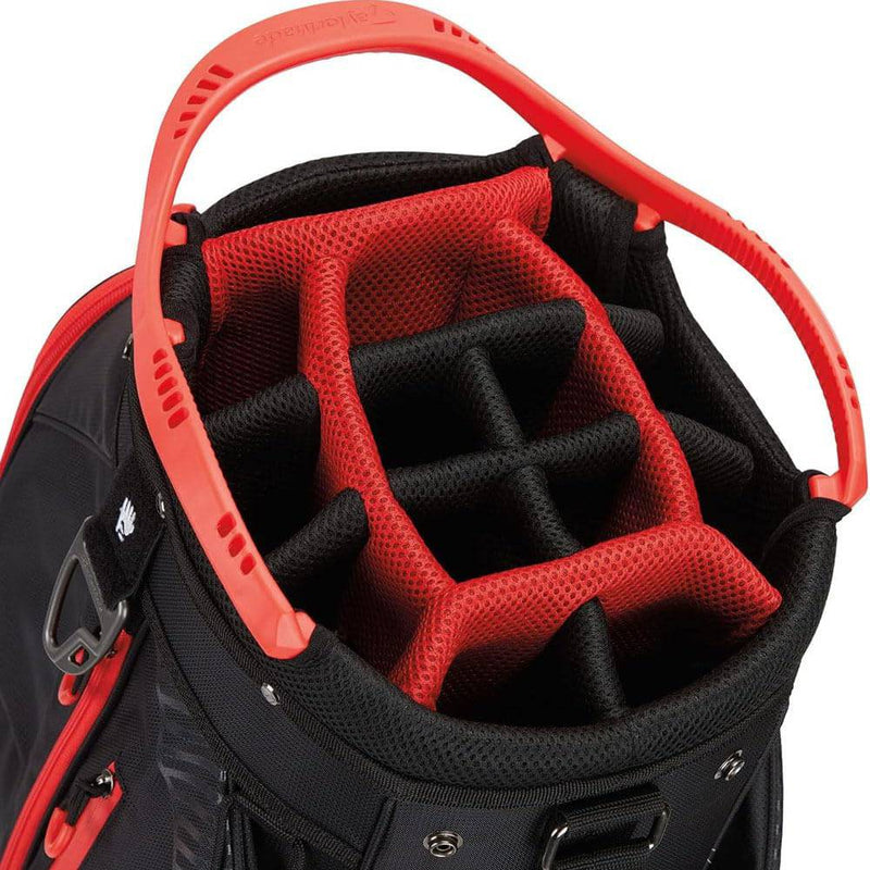 TaylorMade 2023 Pro Cart Bag (Black/Red) - Golf Gift