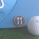 Newcastle Golf Ball Marker with Cap Clip
