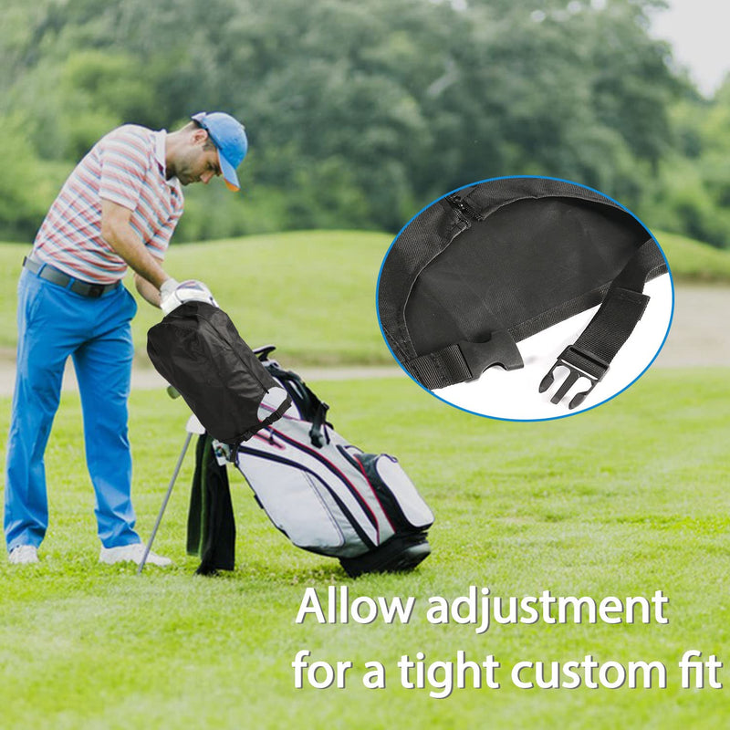 Rilime Golf Bag Rain Cover - Waterproof Golf Bag Cover Golf Bag Rain Cover for Men Women Golf Stand Bags & Carry Cart - Golf Gift