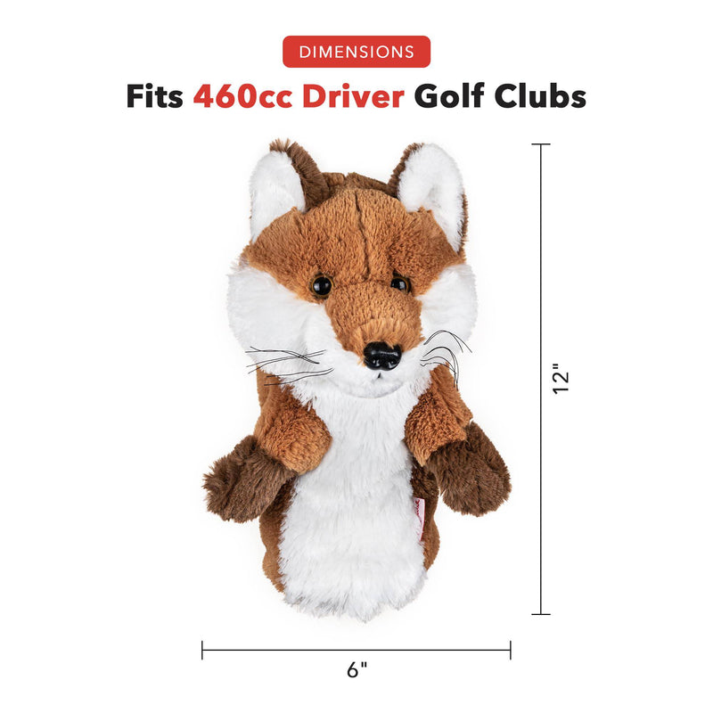 Daphne's Novely Headcover - Fox, Tan - Golf Gift