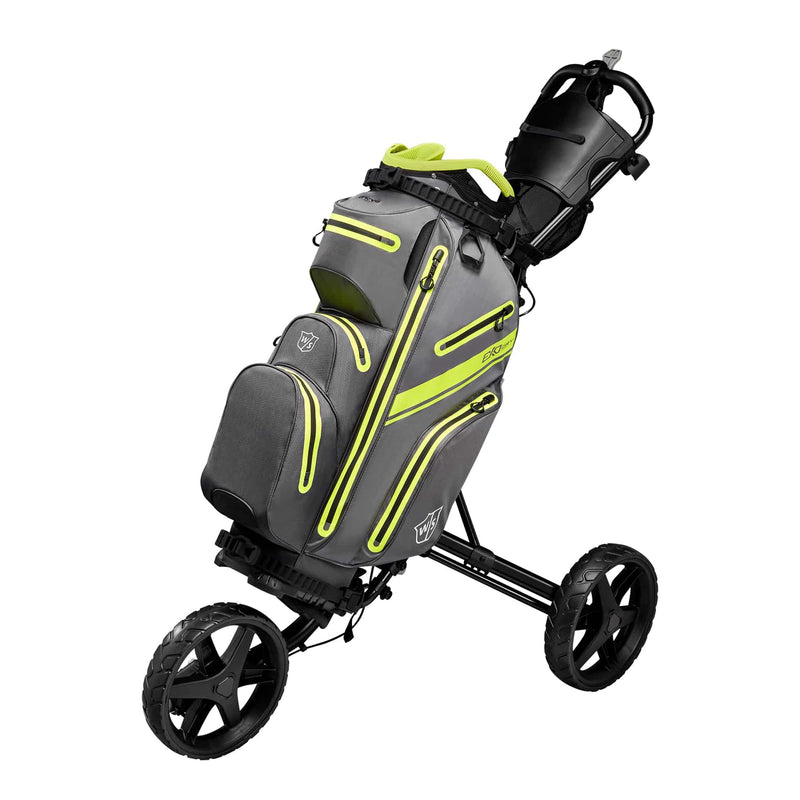 Wilson WS EXO DRY CART BAG Charcoal/Citron - Golf Gift