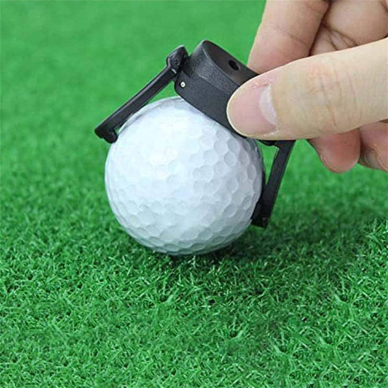 ALWIDA Golf Ball Retrieval Tool, Lightweight Golf Ball Pick Up Retriever, Golf Ball Picker, Golf Ball Saver Putter Grip Retriever Foldable Plástic Claw Grabber Sucker Golf Accessories Tool, Black - Golf Gift