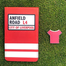 Liverpool Golf Scorecard & Marker Gift Set