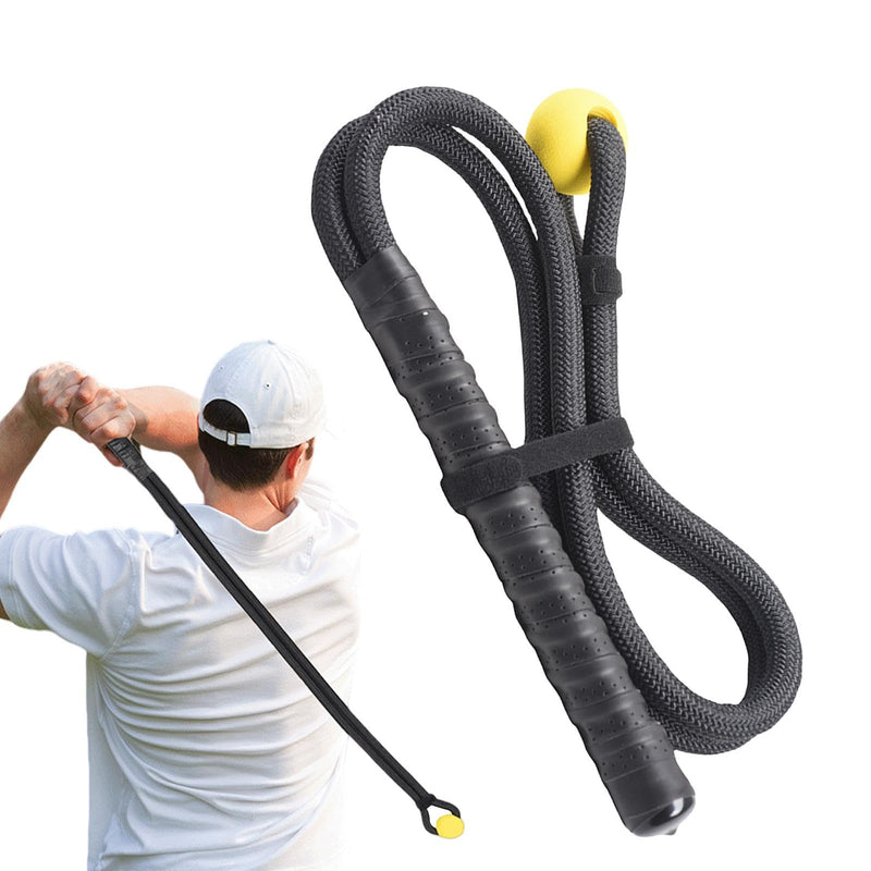 Golf Swing Rope Trainer - Golf Swing Rope Training Aid | Golf Swing Aid Speed Improvement, Warm Up, Exercise And Body Correction Golf Accessories For Men And Women, Beginners - Golf Gift