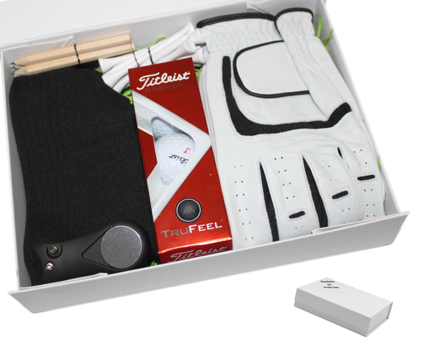 Premium Golf Gift Set in a Personalised Presentation Gift Box