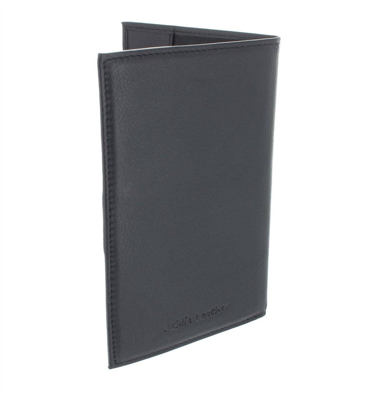 Soft Leather Golf Scorecard Holder 2315 Black - Golf Gift