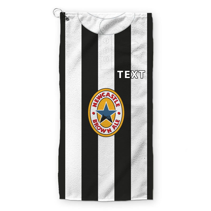 Newcastle Retro Golf Towel – 90s Inspired - Personalised