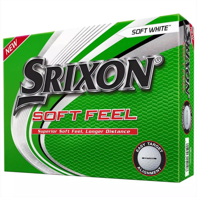 Srixon Soft Feel 12, White - Golf Gift