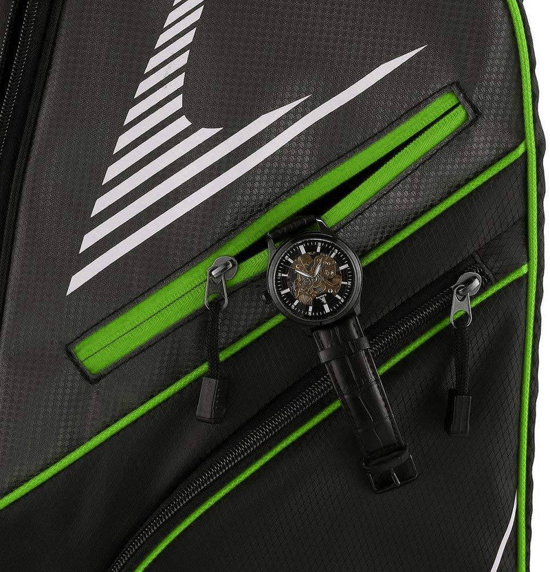 Forgan of St Andrews Super Lightweight Golf Trolley Bag w/ 14 Club Dividers Green - Golf Gift