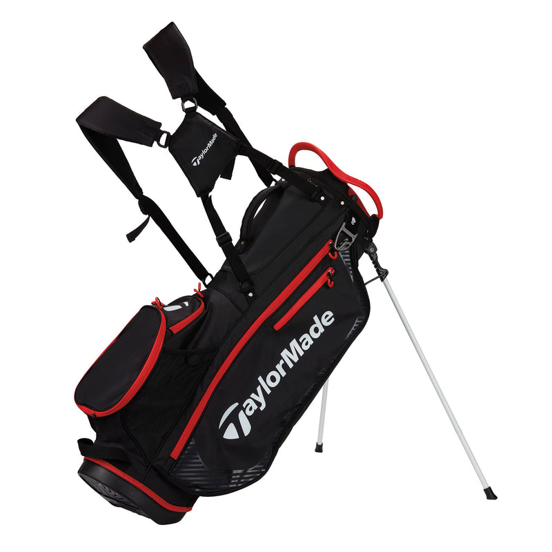 TaylorMade 2023 Pro Stand Bag (Black/Red) - Golf Gift