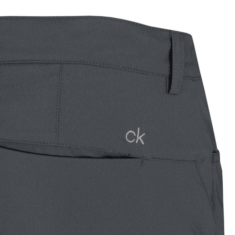 Calvin Klein Mens Tech Slim Fit Trousers - Steel - 34R - Golf Gift