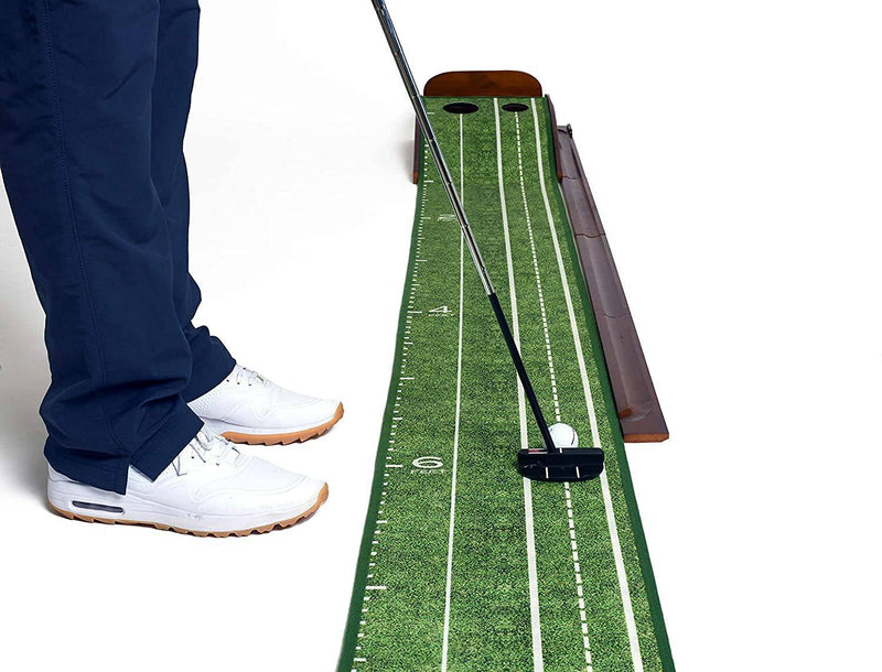 PERFECT PRACTICE Perfect Putting Mat - Official Putting Mat of Dustin Johnson - Golf Gift