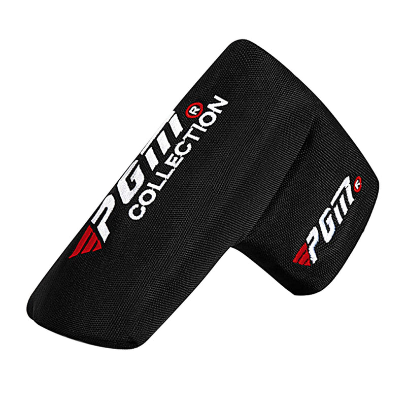 Golf Blade Putter Head Covers,Nylon Fabric Golf Putter Head Cover Golf Headcovers for Putter,Waterproof Lightweight Fahion to Prevent Putter Head from Damaging(Black) - Golf Gift