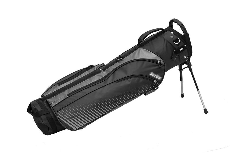 Longridge 7" Tri Lite Carry Golf Bag - Blk/Silver - Golf Gift