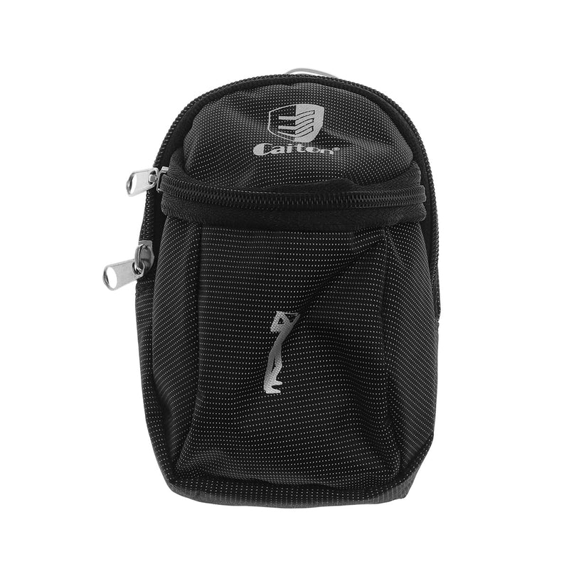 BESPORTBLE Golf Ball Bag Golf Tee Bag Golf Accessories Bag Golf Tee Holder Golf Tee Bag Pouch Golf Ball Holder Storage Organizer Pouch Bag Tees Pouch Bag Lightweight Canvas (Black) - Golf Gift