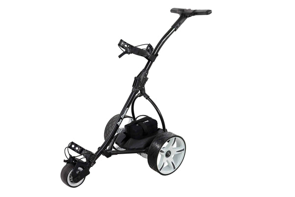 Ben Sayers 2019 18 Hole Lithium Electric Golf Trolley - Black/White - Golf Gift