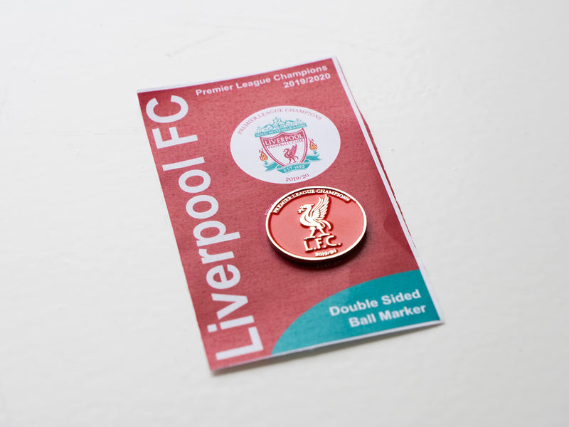 NEW LIVERPOOL HARD ENAMEL GOLF BALL MARKER - Golf Gift