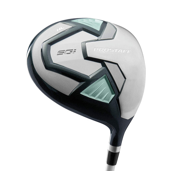 Wilson Golf Pro Staff SGI Driver MW 3, Golf Clubs for Women, Left Handed, Suitable for Beginners and Advanced, Graphite, Grey/Light Blue, WGD1515003 - Golf Gift