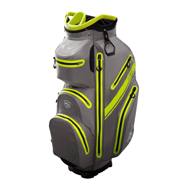 Wilson WS EXO DRY CART BAG Charcoal/Citron - Golf Gift