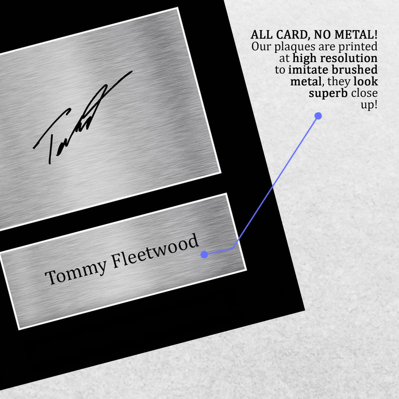 HWC Trading A4 Tommy Fleetwood Gifts Printed Signed Autograph Picture for Golf Memorabilia Fans - A4 - Golf Gift