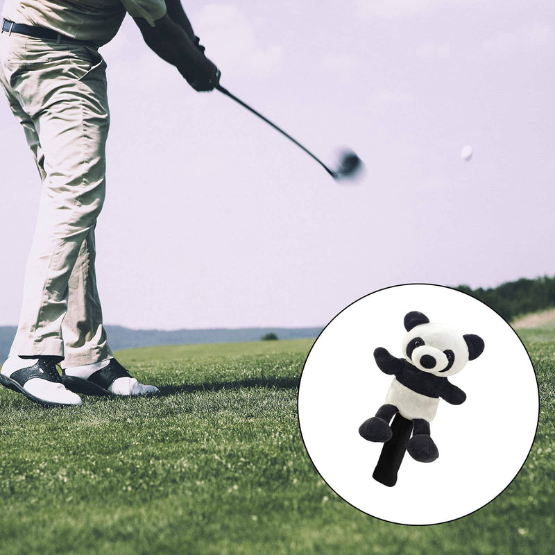 Colcolo Golf Club Headcover Animal Wood Driver Head Cover Replacement Sleeve Funny for Golf Bag Accessories Outdoor Sports Women Men Golfer, Panda - Golf Gift