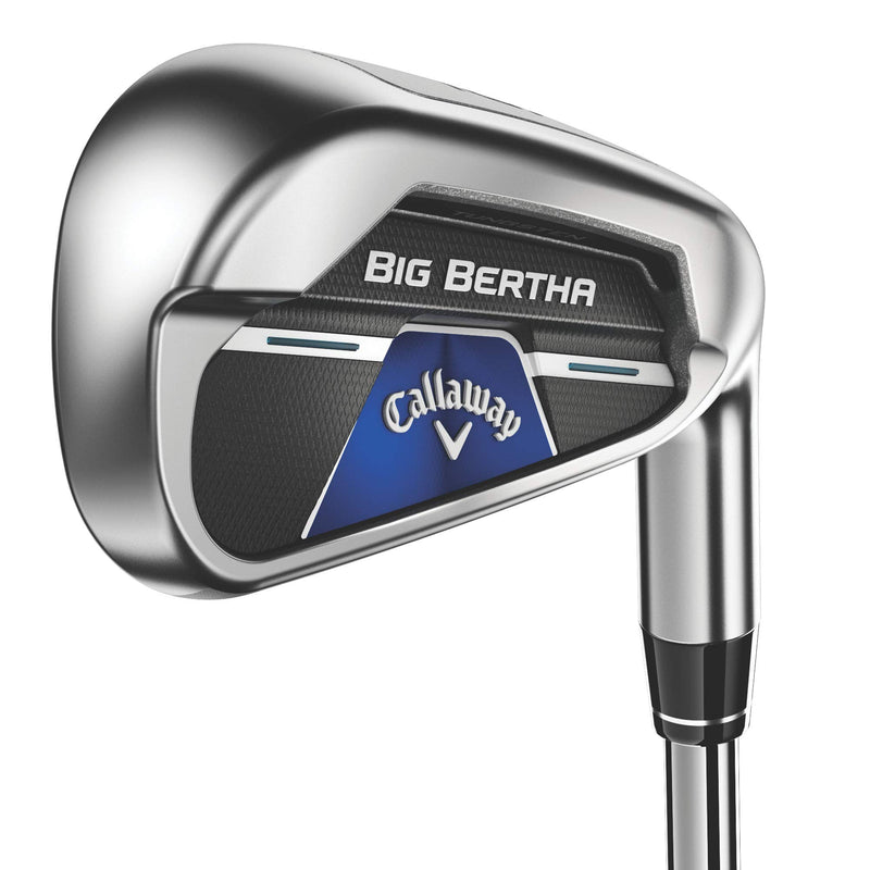 Callaway Big Bertha B21 Iron Set (Set of 8 Clubs: 4IR - PW, AW, Left , Graphite, Stiff) - Golf Gift