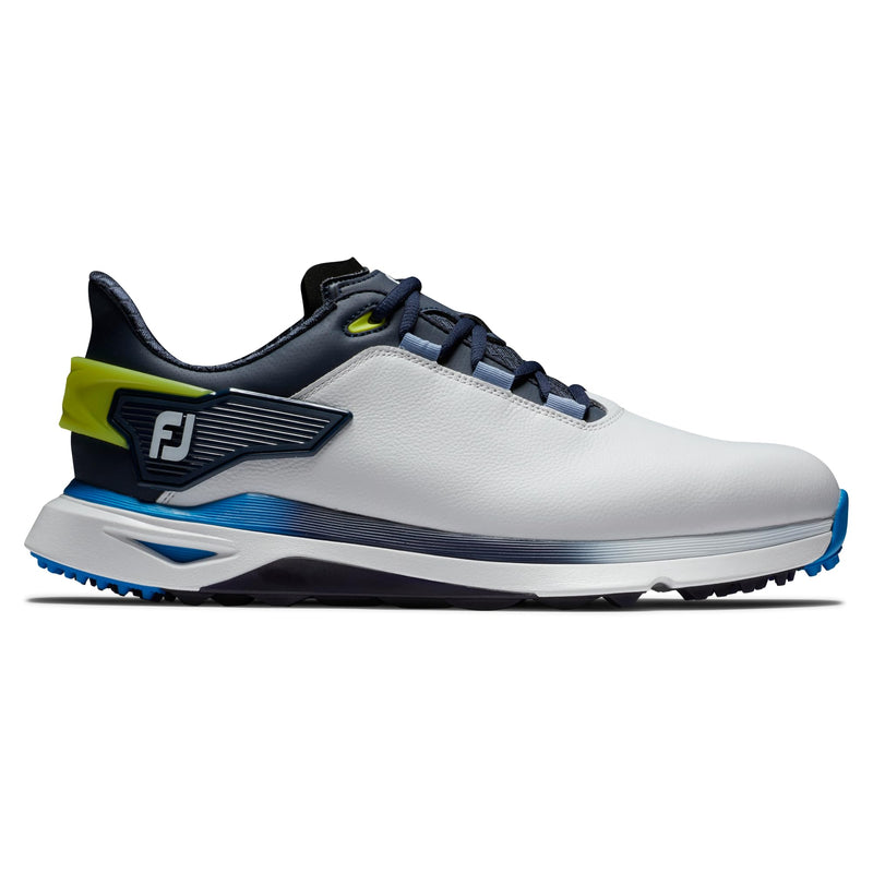 FootJoy Men's Pro/SLX Golf Shoe, White/Navy/Blue, 10 UK - Golf Gift