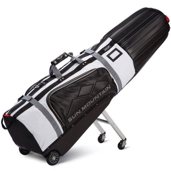 Sun Mountain Club Glider Tour Series Golf Travel Cover - Black/White - Golf Gift