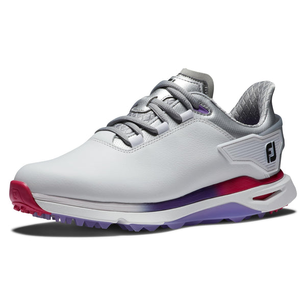 FootJoy Pro/SLX Women's Golf Shoe, White/Silver/Multi, 6.5 UK - Golf Gift