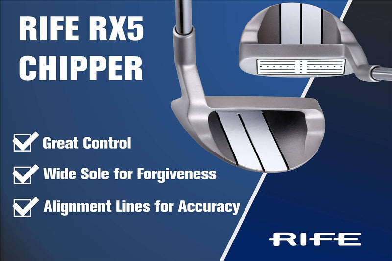 RIFE RX5 Chipper Ladies Standard Length Womens 37 Degree Right Handed New Lady Golf Club - Golf Gift