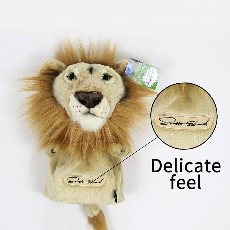 Scott Edward Driver Novelty Golf Head Cover, Cute Animal, Fit Max Driver 460CC - Golf Gift