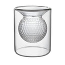 Golf Ball Whisky Glass – Dual-Ended Tumbler for Golf Lovers