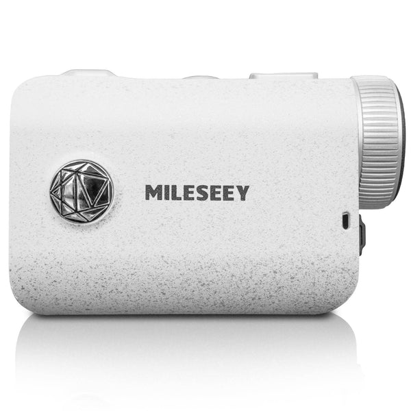 MiLESEEY PF1 All-weather Golf Range Finder, Pocket 1100 Yards Golf Rangefinder with Slope on/Off, 7.5° Wide Field of View, 0.1s Flag Lock Pulse Vibration, IP65 Waterproof, Scan Measurement - Golf Gift