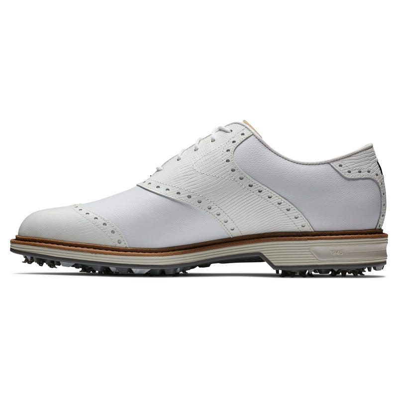 FootJoy Men's Premiere Series Wilcox Golf Shoe, White White Grey, 10 UK - Golf Gift