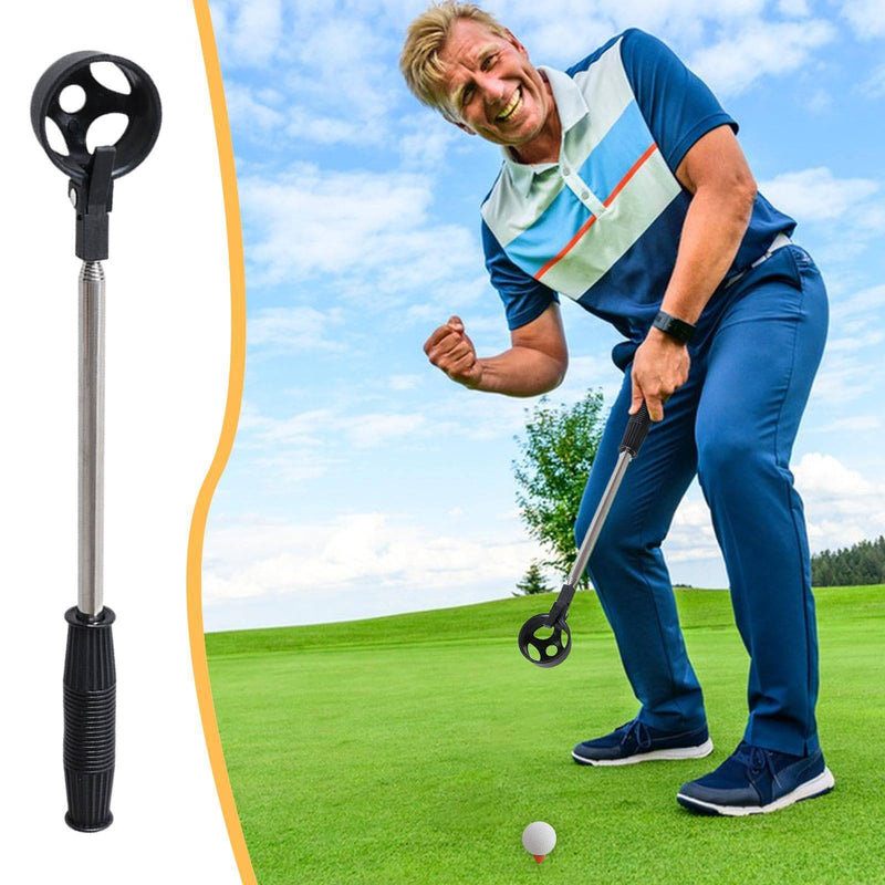 Euyehn Golf Ball Retriever, Golf Ball Grabber Tool-Portable Retractable Telescopic Scoop Saver Pick Up, Golf Ball Grabber, Ball Picker Upper For Golfers - Golf Gift