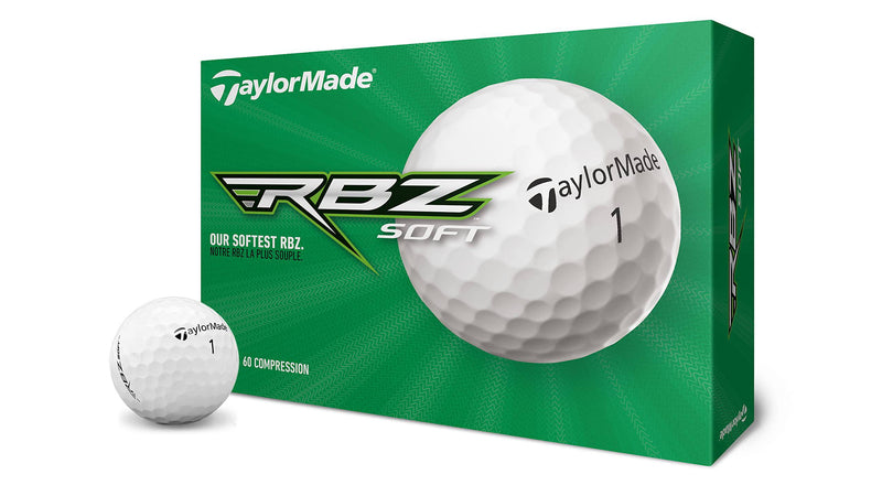 Ben Sayers XF Pro Chipper MRH, Black, 34" & TaylorMade RBZ Soft Dozen Golf Balls, White,2021 - Golf Gift