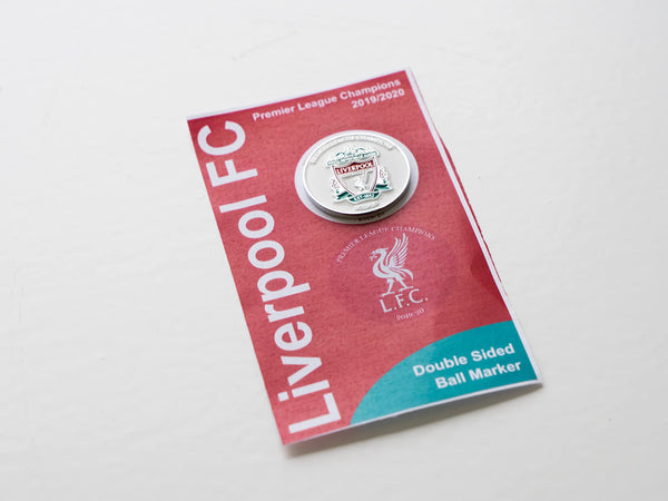 NEW LIVERPOOL HARD ENAMEL GOLF BALL MARKER - Golf Gift