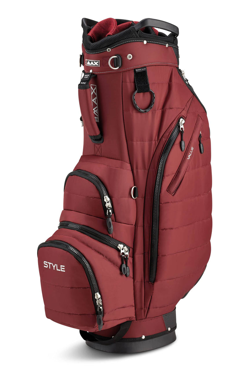 Big Max Aqua Terra Style Golf Cart Bag Merlot - Golf Gift